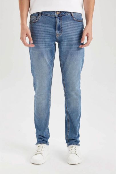 педро - деним слим пішімі деним слим хем Шалбар