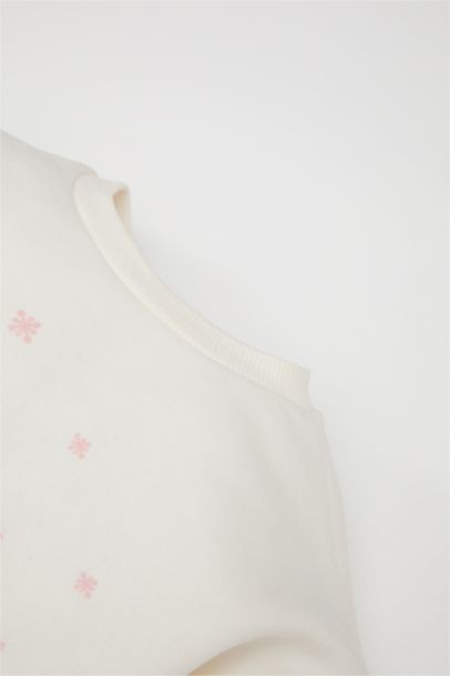 Pyjama à motifs Top à manches longues et bas à taille élastique pour Bébé Fille