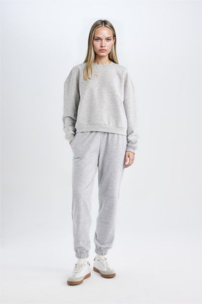 بنطلون بجامة رياضي جوجر قماش رقيق