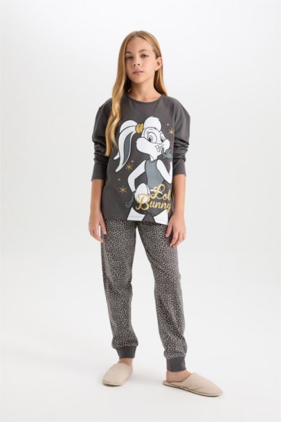 Girl Looney Tunes Top Bottom 2 Piece Pajama Set