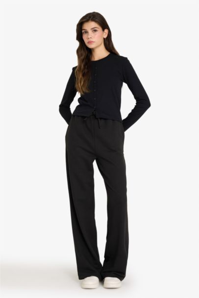 Straight Fit Basic Eşofman Altı