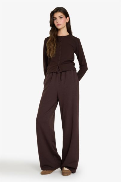 Straight Fit Basic Sweatpants