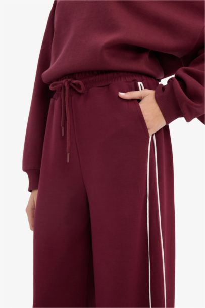 Straight Fit Cepli Düz Paça Eşofman Altı