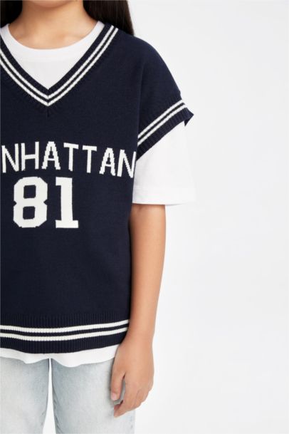 Triko Süveter Kız Çocuk