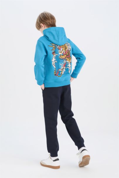 طقم اولادي سويت شيرت وسويت بانتس - قطعتين