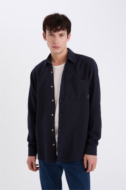 %100 Pamuk Basic Gömlek