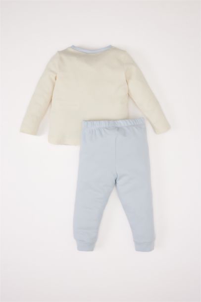 Baby Girl Unicorn Printed Top Bottom 2 Piece Pajama Set