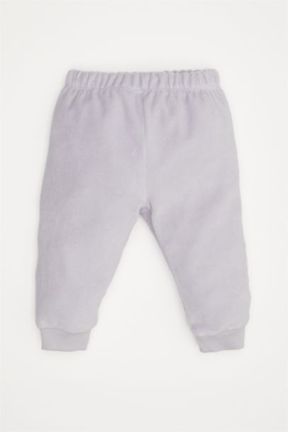 بيجامة الكريسماس مطبوعة برقبة مستديرة من قطعتين للبيبي بنت