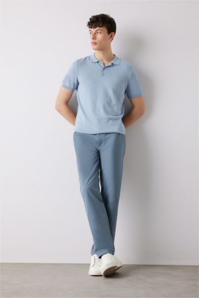 Regular Hem Trousers