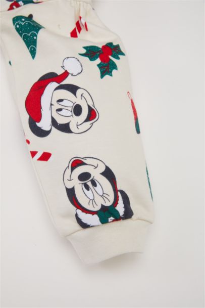 Disney Mickey & Minnie Yılbaşı Temalı Elbise Kız Bebek