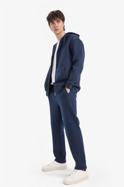 Regular Fit Fleto Pocket Straight Leg Thick Sweatpants