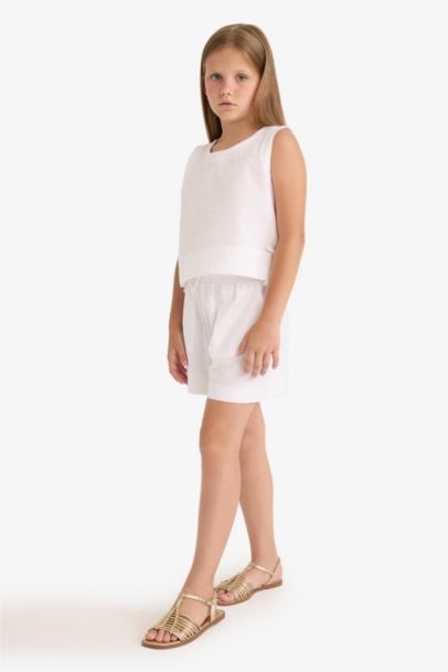 شورت قطن بناتي