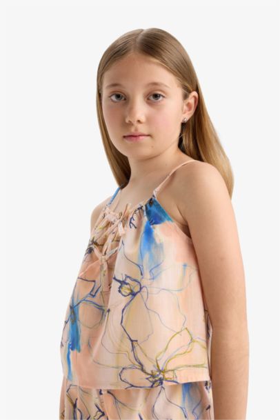 Girl Short Sleeve Blouse