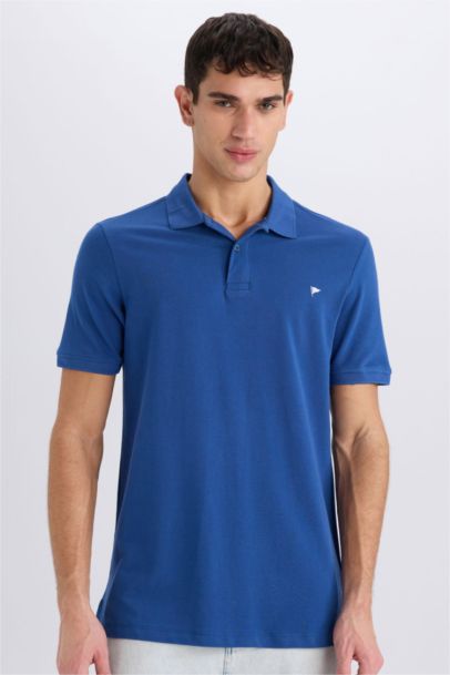 تيشيرت بولو نص ردن سليم فيت