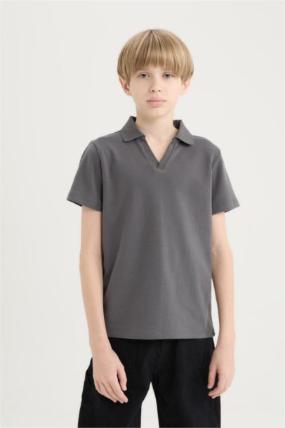 Boy Regular Fit Short Sleeve Polo Shirt