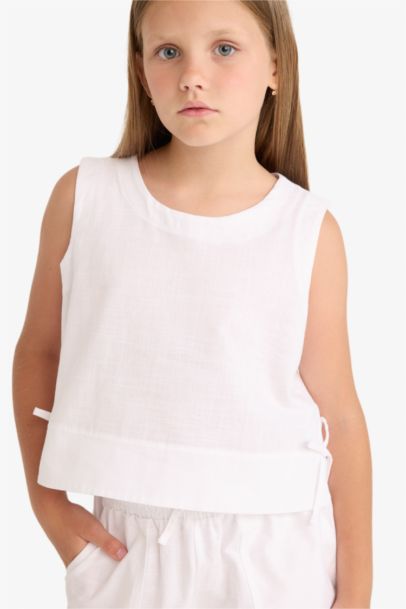 Girl Short Sleeve Blouse