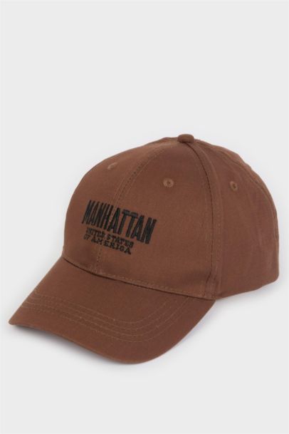 Man Cotton Embroidered Hat