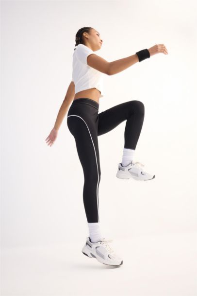 DeFactoFit Waist-hugging Sports Leggings
