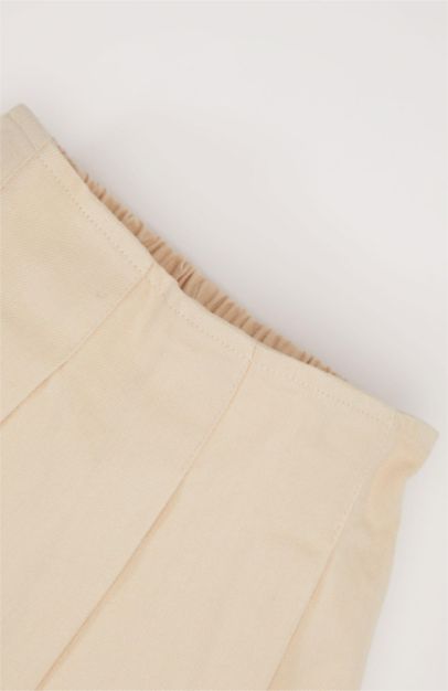 Jupe en gabardine pour bébé fille