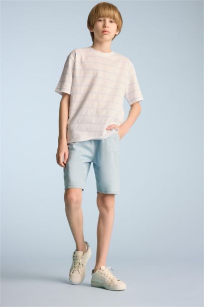 Jean Şort Erkek Çocuk