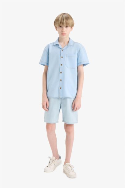 Jean Şort Erkek Çocuk