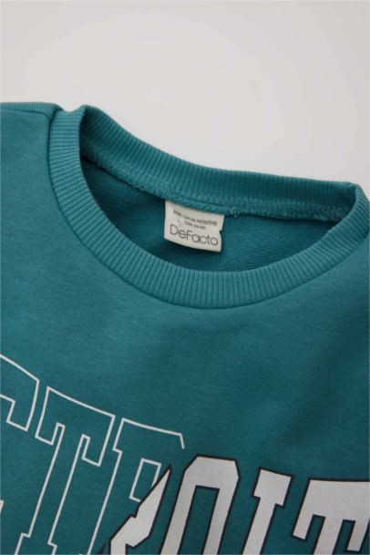 Ensemble de sweatshirt imprimé et jogging pour bébé garçon