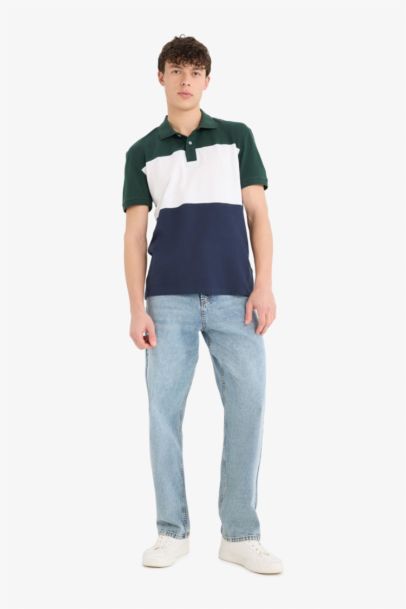 Regular Fit Short Sleeve Polo T-Shirt