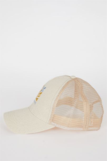 Woman Label Printed Woven Baseball Basketball Cap
