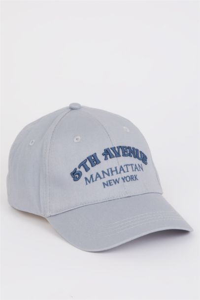 Woman Label Printed Woven Baseball Basketball Cap