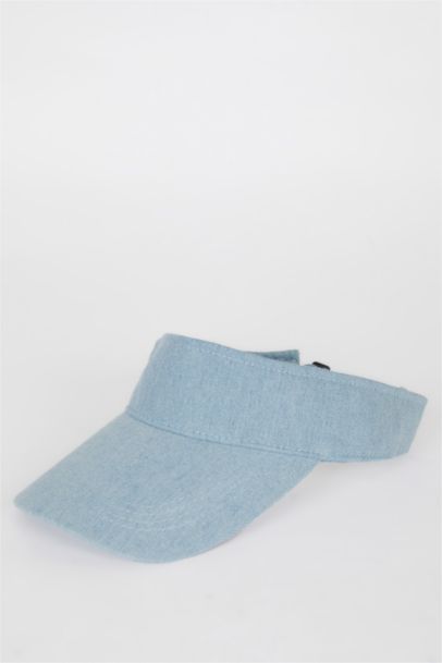 Woman Woven Visor Hat