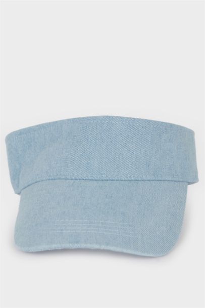 Woman Woven Visor Hat