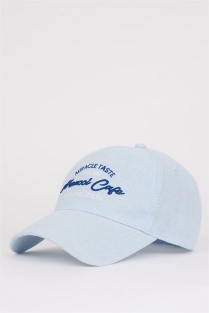 Woman Label Printed Woven Baseball Basketball Cap