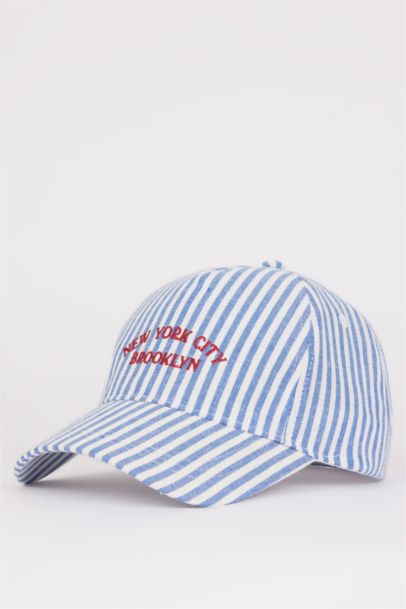 Woman Label Printed Woven Baseball Basketball Cap