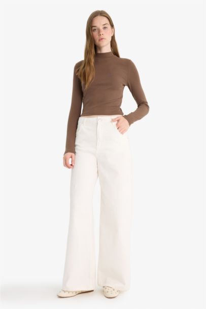 تيشيرت كم طويل مخصر سليم فيت