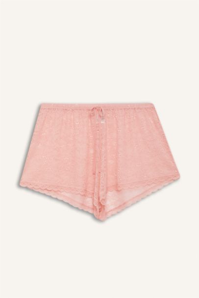 Short en dentelle