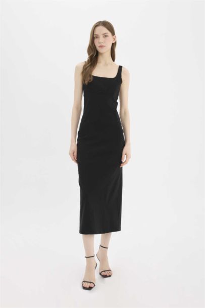 فستان طويل بوديكون بياخة U