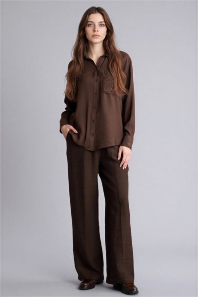 Straıght Fıt Düz Paça Pantolon