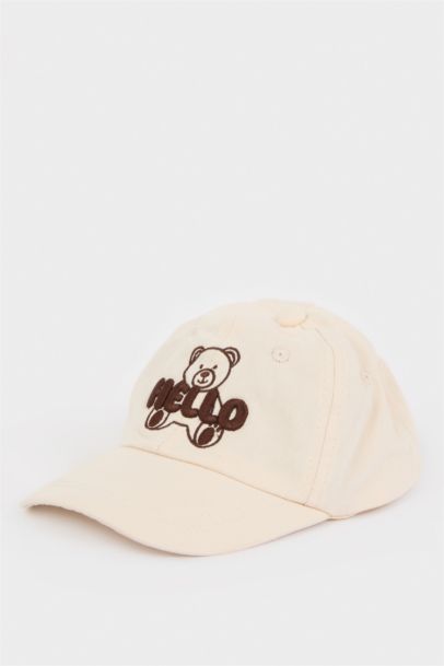 Casquette brodée en coton pour bébé garçon