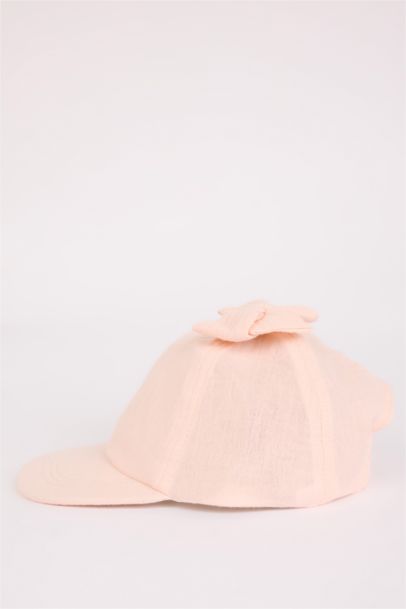Baby Girl Muslin Cap