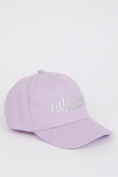 Girl Printed Cotton Cap