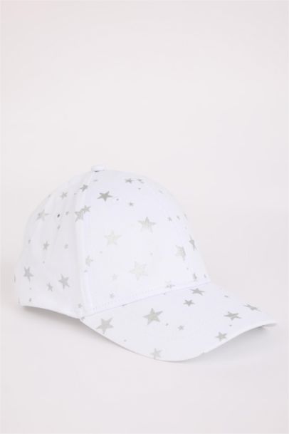 شفقة كاب بناتي منقوش