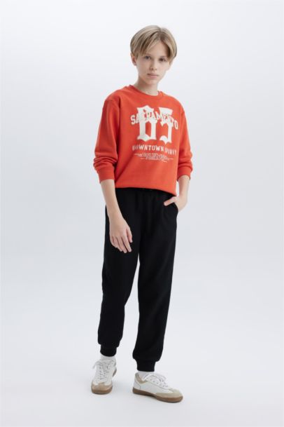 Beli Lastikli Pike 2'li Eşofman Altı Erkek Çocuk