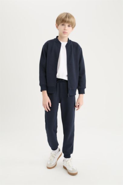 Boy Elastic Waist Basic Sweatpants