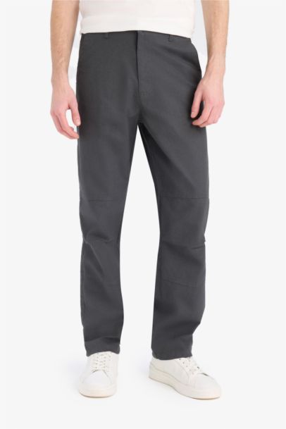 Широкие и свободные летние брюки с тремя карманами