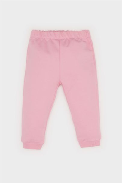 سروال رياضي بناتي بقصة عادية