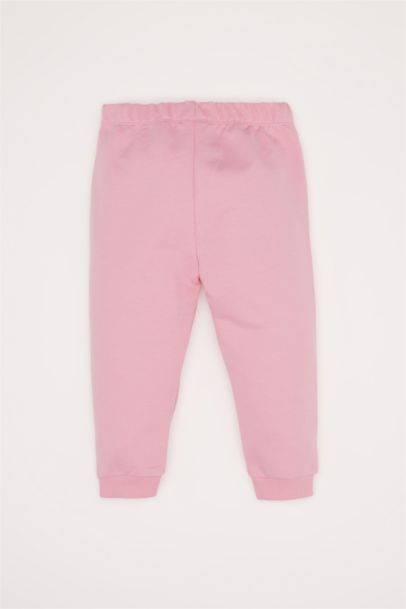 سروال رياضي بناتي بقصة عادية