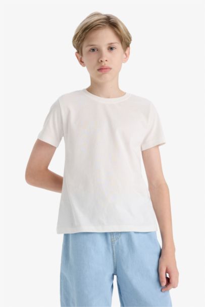 Beli Lastikli Jean Şort Erkek Çocuk