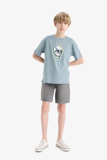 Jean Şort Erkek Çocuk