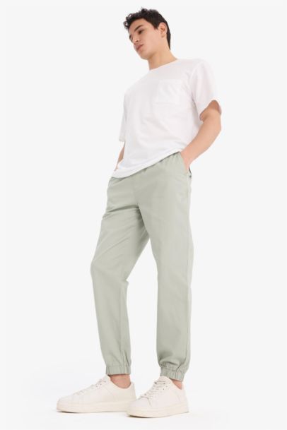 Jogger Slim Fit Gabardine Trousers