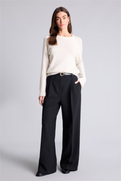 Regular Fıt Basıc Yumuşak Triko Kazak